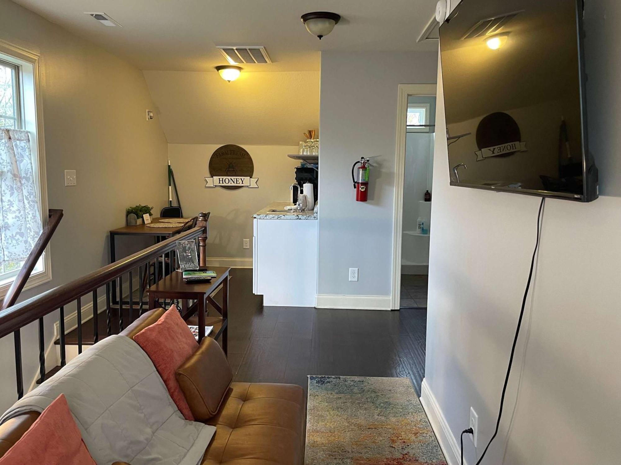 The Campbell Carriage House Apartment Clarksville Exterior foto